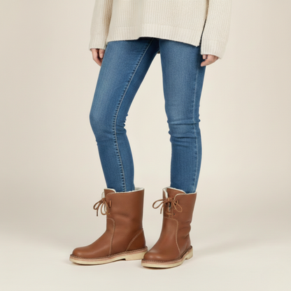 Janina | Elegante gefütterte Winterstiefel