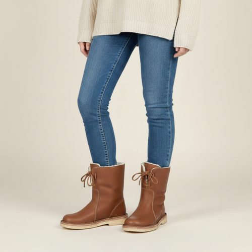 Janina | Elegante gefütterte Winterstiefel