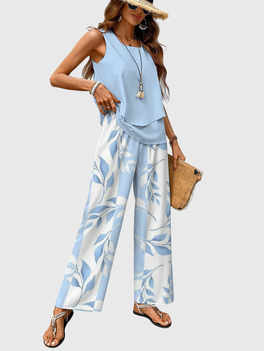 Aureliah™ | Zweiteiliges Sommer-Set mit Karree-Ausschnitt