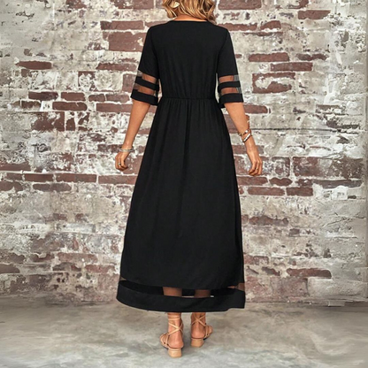 Aurelis™ | Midi-Kleid mit Empire-Taille