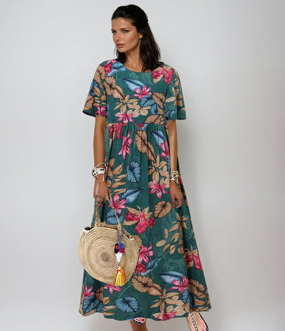 Kaltental™ | Sommerkleid mit Blumenmuster