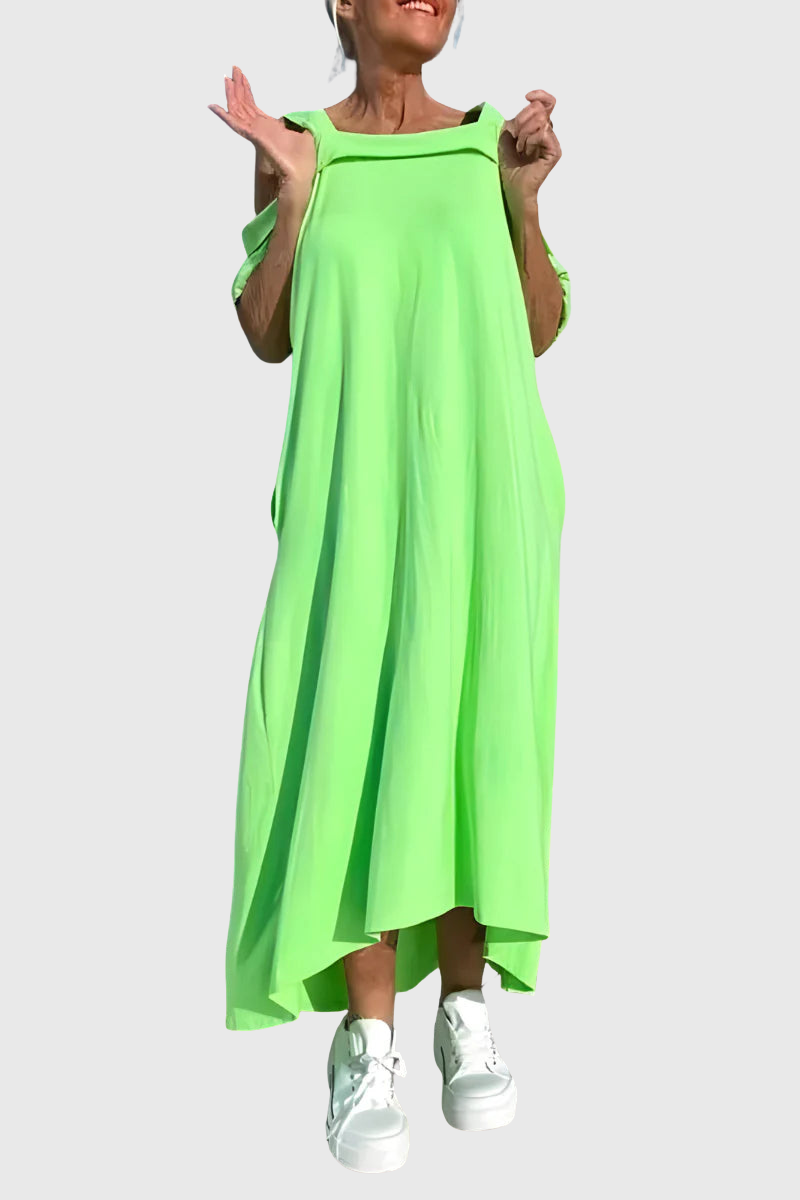 Aurelis™ | Langes Off-Shoulder Sommerkleid