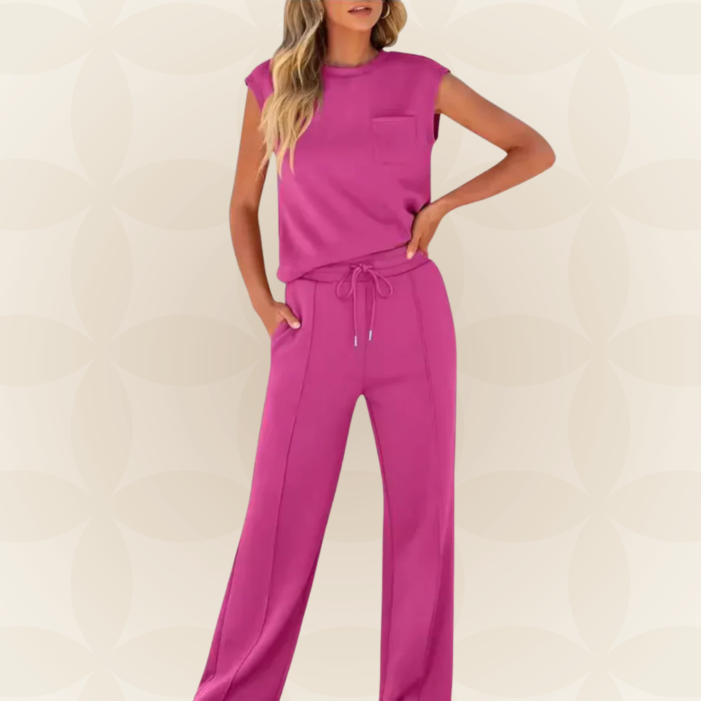 Luvana™ | Zweiteiliges Lounge Set mit lockerem Schnitt
