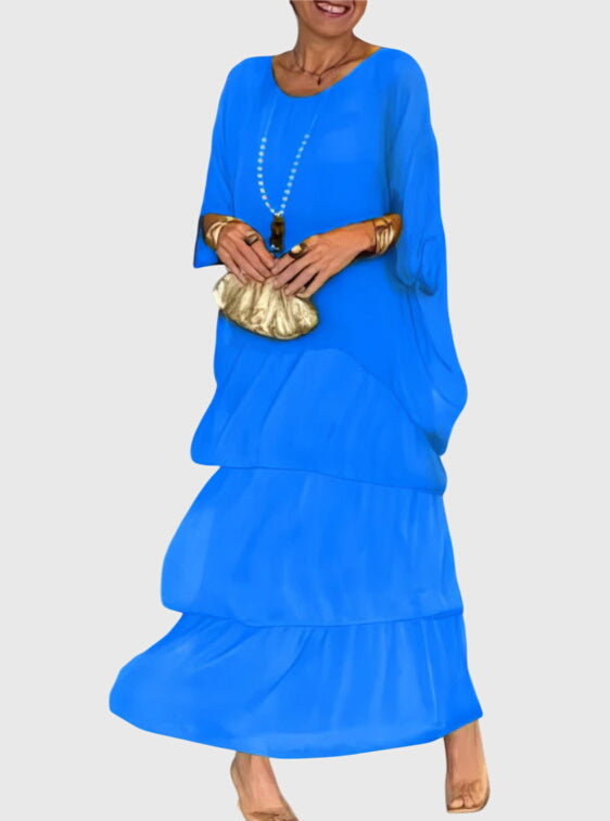 Aurelis™ | Fließendes Damen Maxikleid