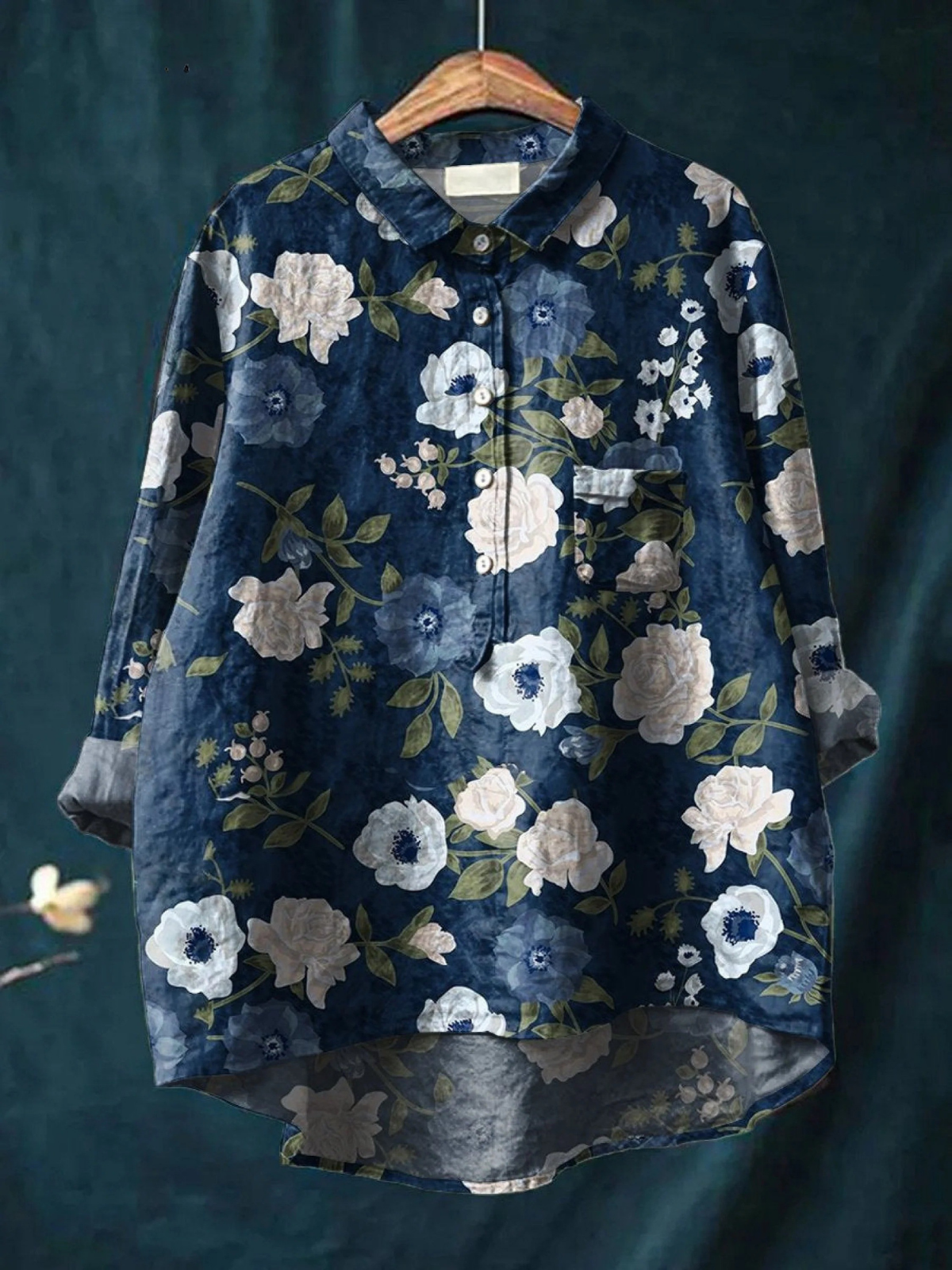 Aurelis™ | Damen Freizeitshirt mit Blütenprint