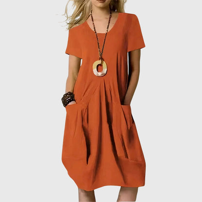 Luviaren™ | A-Linien Kleid mit Taschen