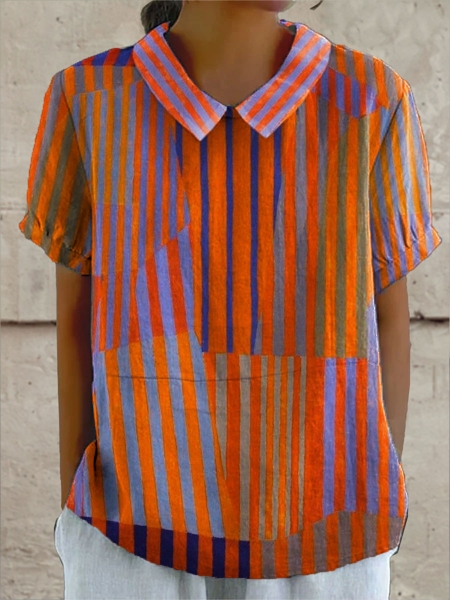 Stahlberg™ | Damen Shirt mit geometrischem Streifenmuster