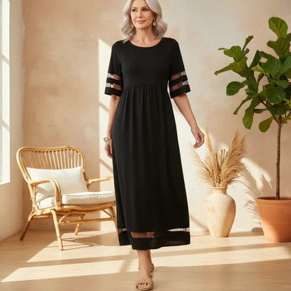 Aurelis™ | Midi-Kleid mit Empire-Taille