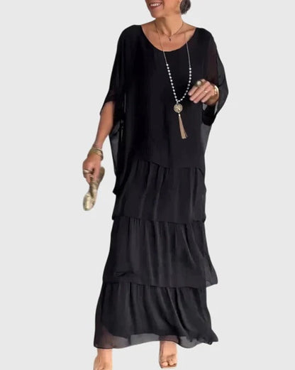 Aurelis™ | Fließendes Damen Maxikleid