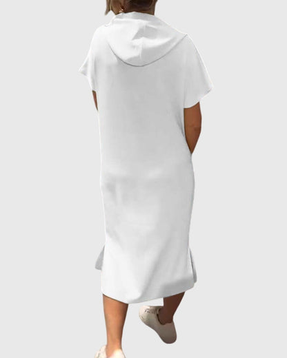 Veldora™ | Hoodie-Kleid mit Kapuze und Taschen