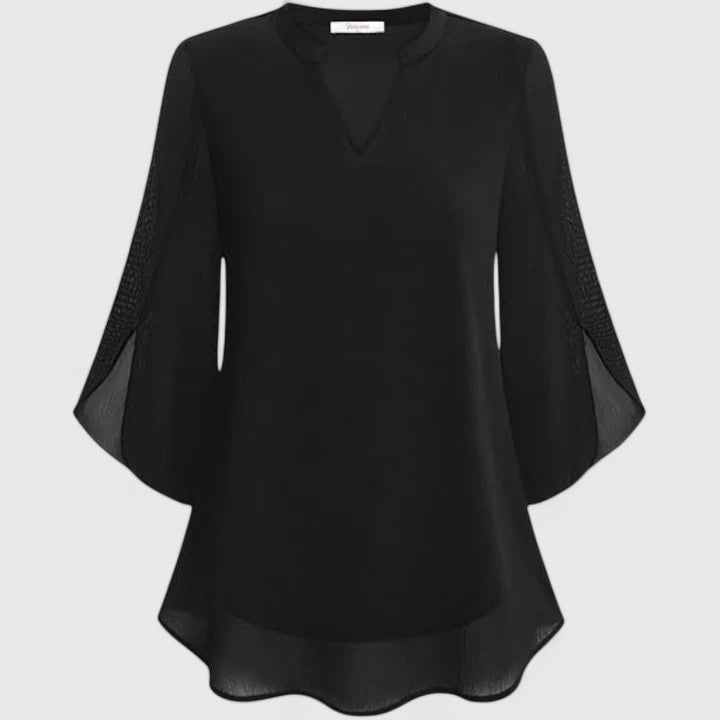 Aurelis™ | Taillierte Langarmbluse Callie