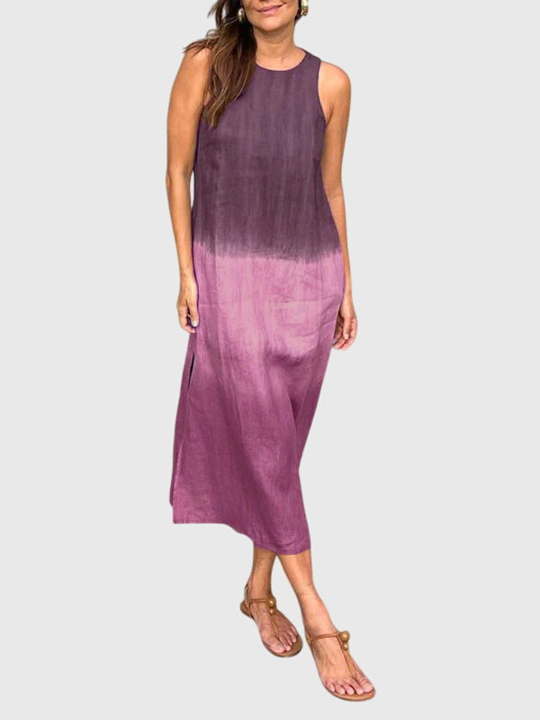 Luviaren™ | Fließendes Druckkleid mit lockerem Schnitt