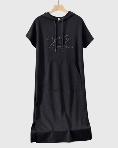 Veldora™ | Hoodie-Kleid mit Kapuze und Taschen