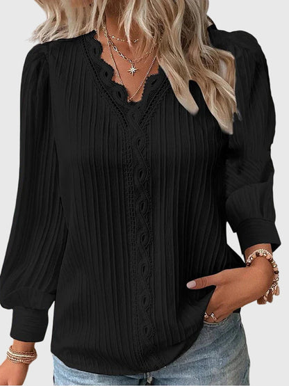 Aurelis™ | Taillierte Pullover-Bluse
