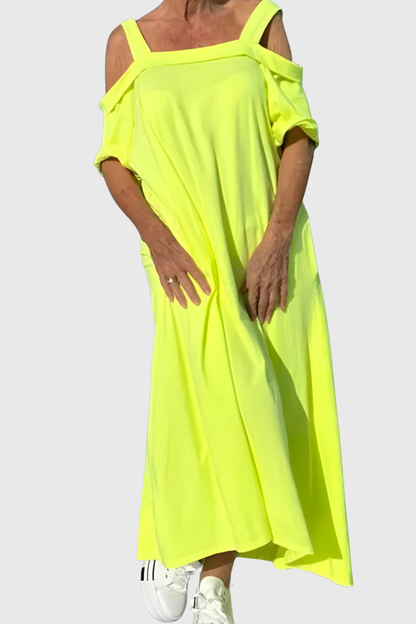 Aurelis™ | Langes Off-Shoulder Sommerkleid