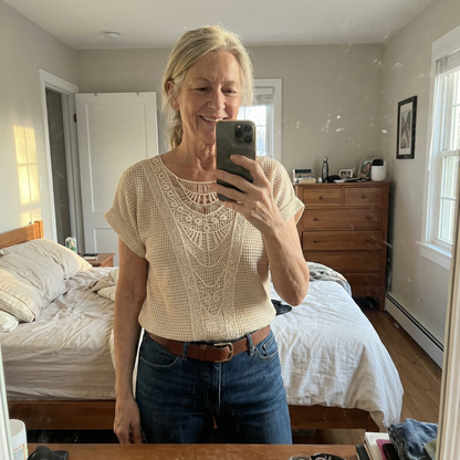 Luviaren™ | Boho-Chic Ibiza Top mit Rundhals