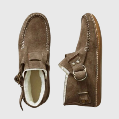 Nordstern™ | Gefütterte Wildleder-Stiefeletten mit Memory-Schaum