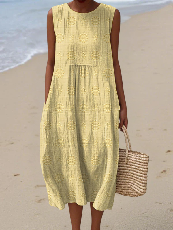 Luvina™ | Fließendes Midi-Sommerkleid