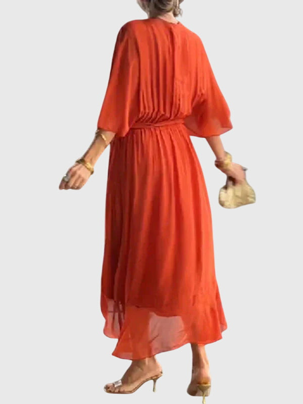 Luviaren™ | Damen Kleid Daisy mit V-Ausschnitt
