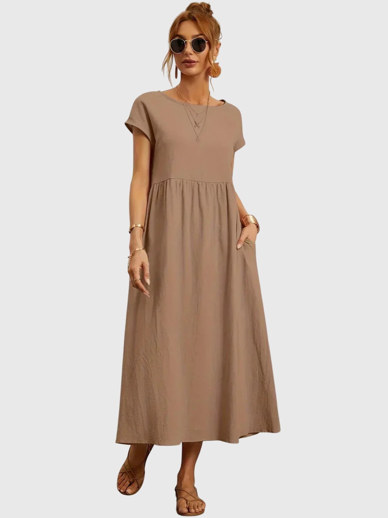 Havelstein™ | Lässiges Damenkleid mit Taschen