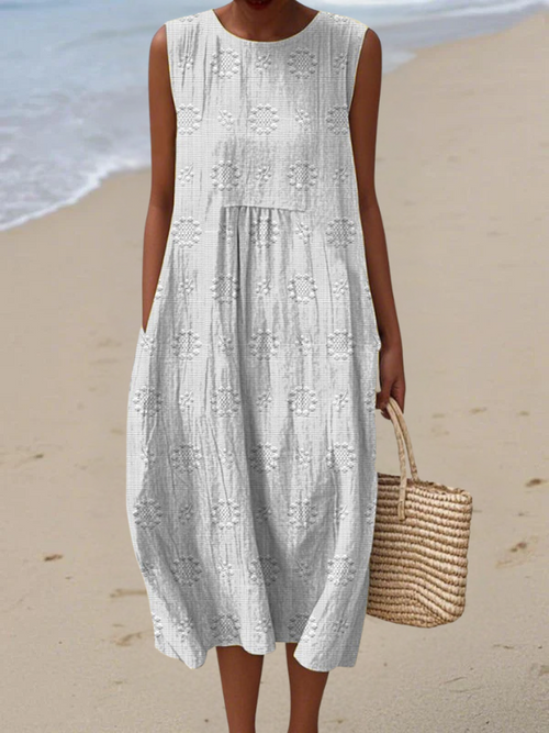 Luvina™ | Fließendes Midi-Sommerkleid
