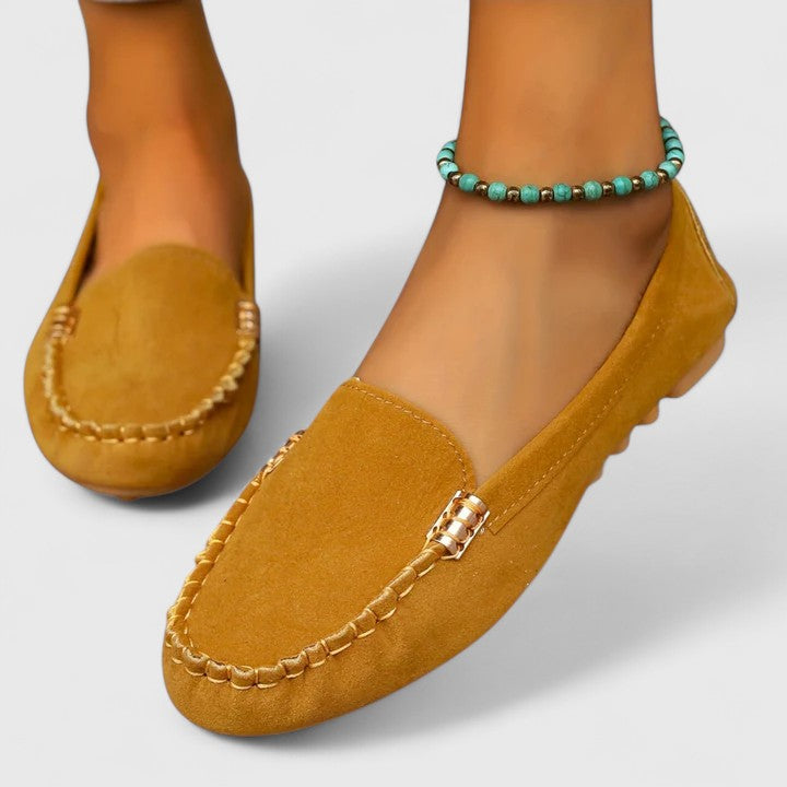 Kalthenn™ | Orthopädische Damen Slipper mit Metallakzenten