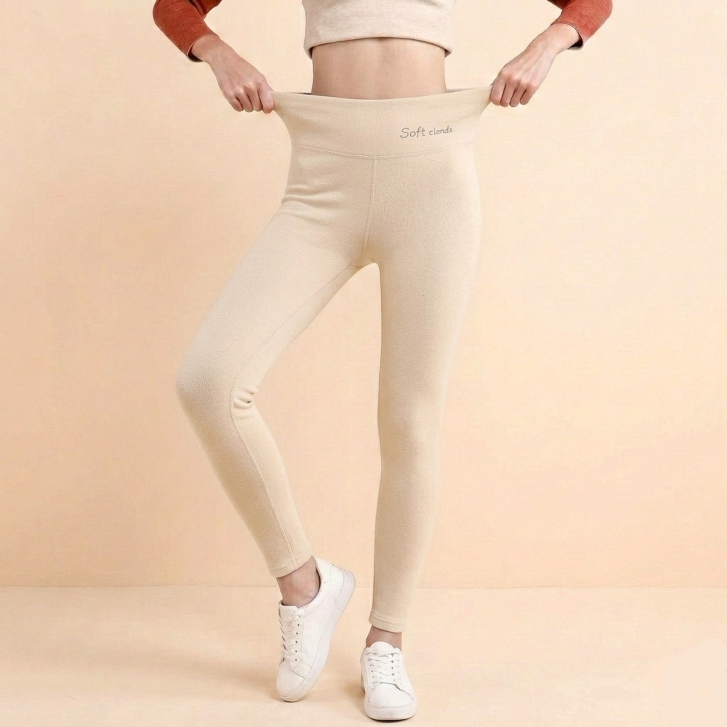 Amelie | Elegante und bequeme Fleece Leggings