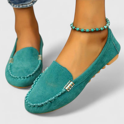 Kalthenn™ | Orthopädische Damen Slipper mit Metallakzenten