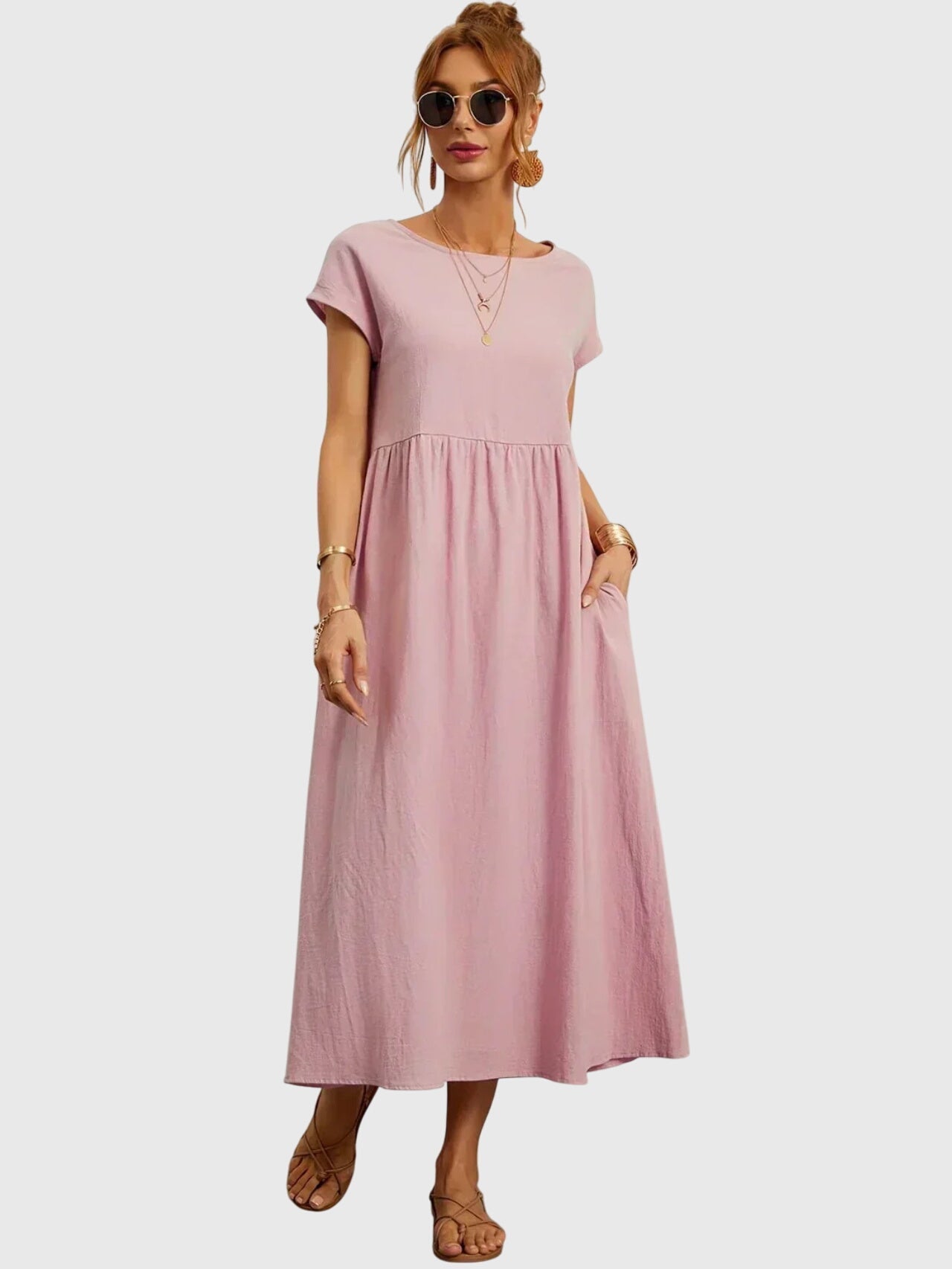 Havelstein™ | Lässiges Damenkleid mit Taschen