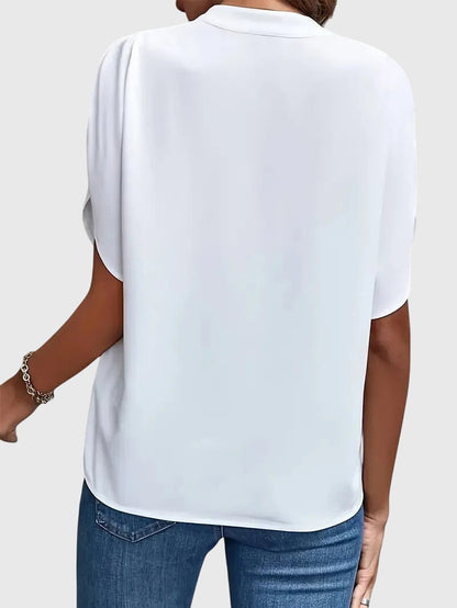 Luviaren™ | Damen V-Ausschnitt-Shirt mit lockerer Passform
