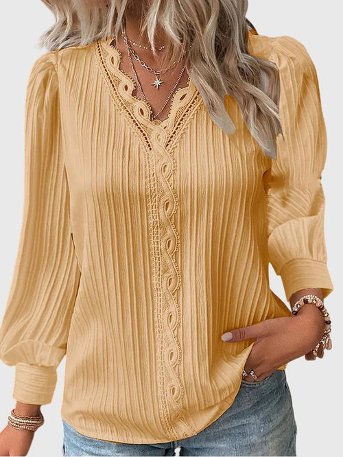 Aurelis™ | Taillierte Pullover-Bluse