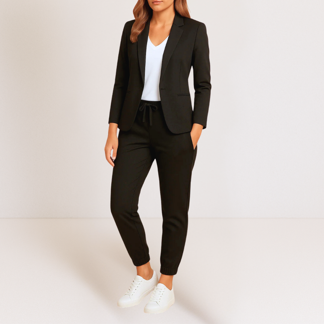 Luvana™ | Zweiteiliger Damenanzug aus Baumwollmischung