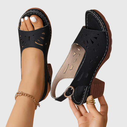 Kaltenthal™ | Orthopädische Ledersandalen mit Fußgewölbeunterstützung