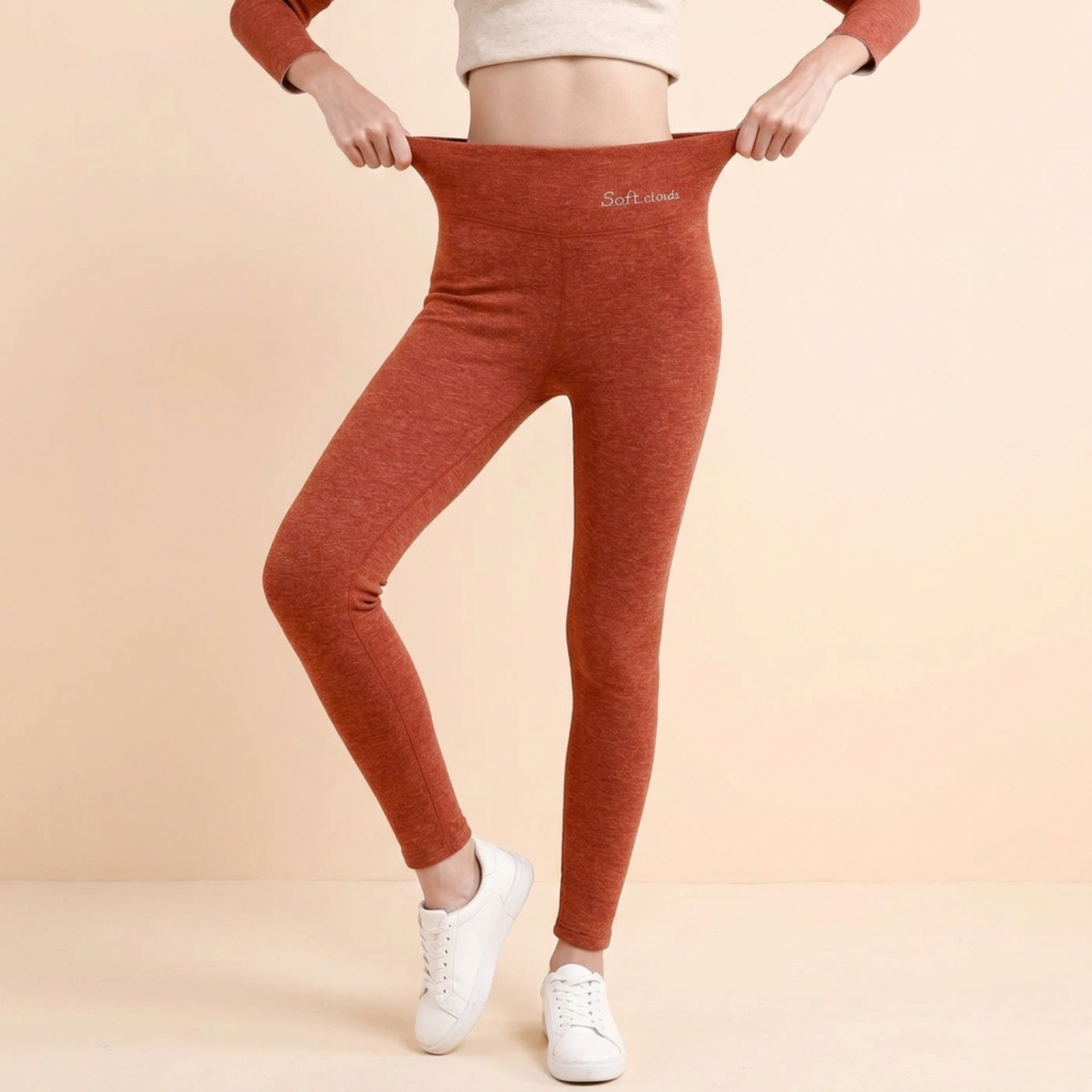 Amelie | Elegante und bequeme Fleece Leggings