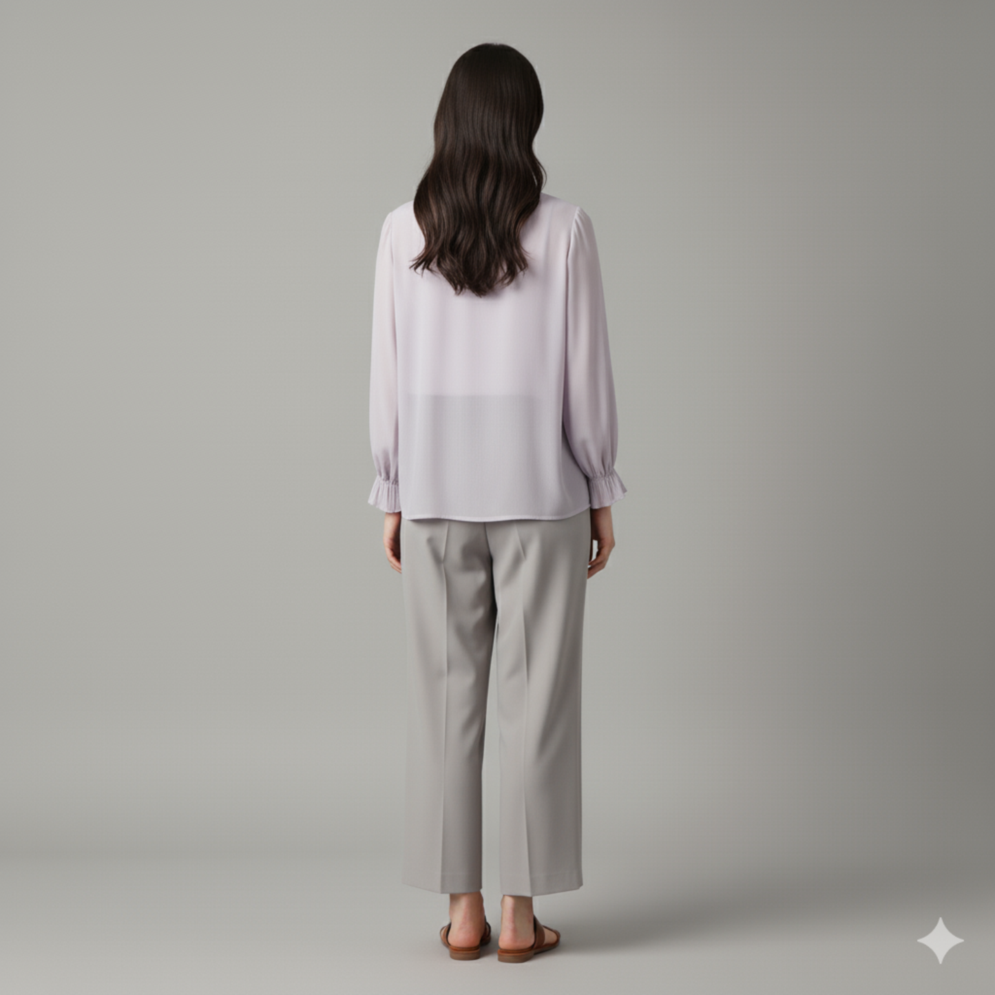 Luna | Bequeme Langarmbluse