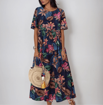 Kaltental™ | Sommerkleid mit Blumenmuster