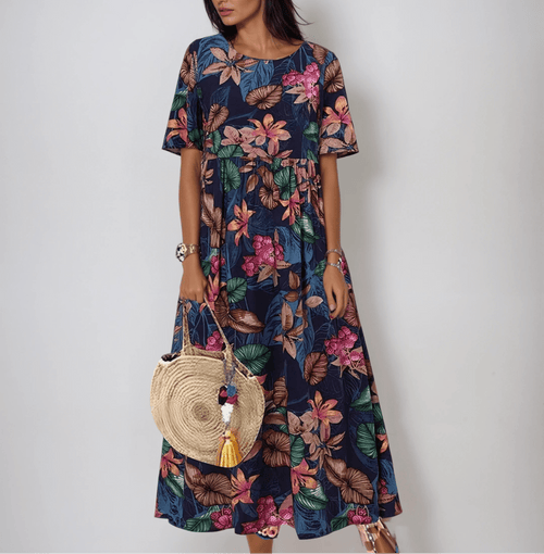 Kaltental™ | Sommerkleid mit Blumenmuster