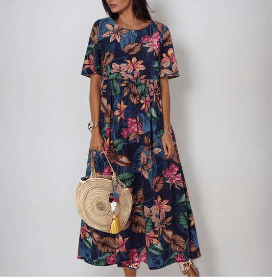 Kaltental™ | Sommerkleid mit Blumenmuster