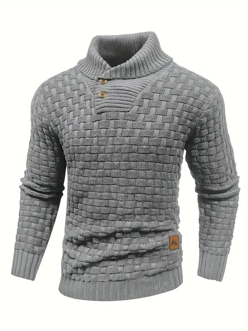 Kevin | Moderner und leichter Strickpullover