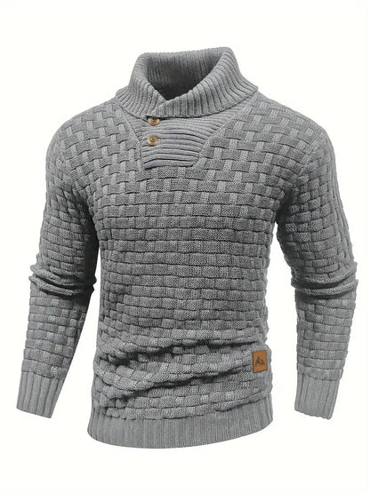 Kevin | Moderner und leichter Strickpullover