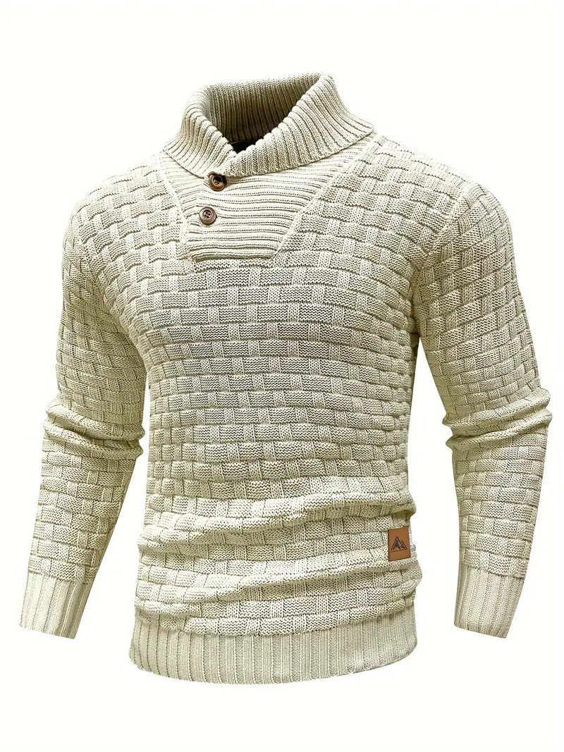 Kevin | Moderner und leichter Strickpullover