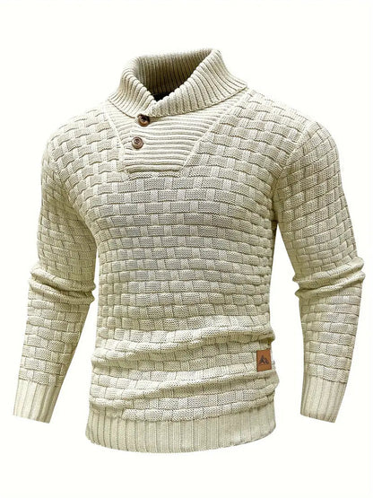 Kevin | Moderner und leichter Strickpullover