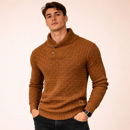 Kevin | Moderner und leichter Strickpullover
