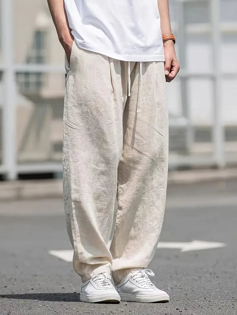 Eric | Leichte Herrenhose aus Leinen