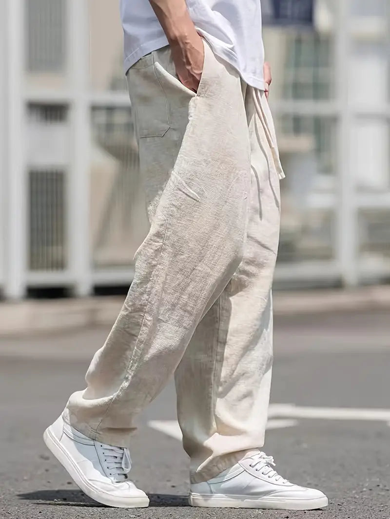 Eric | Leichte Herrenhose aus Leinen