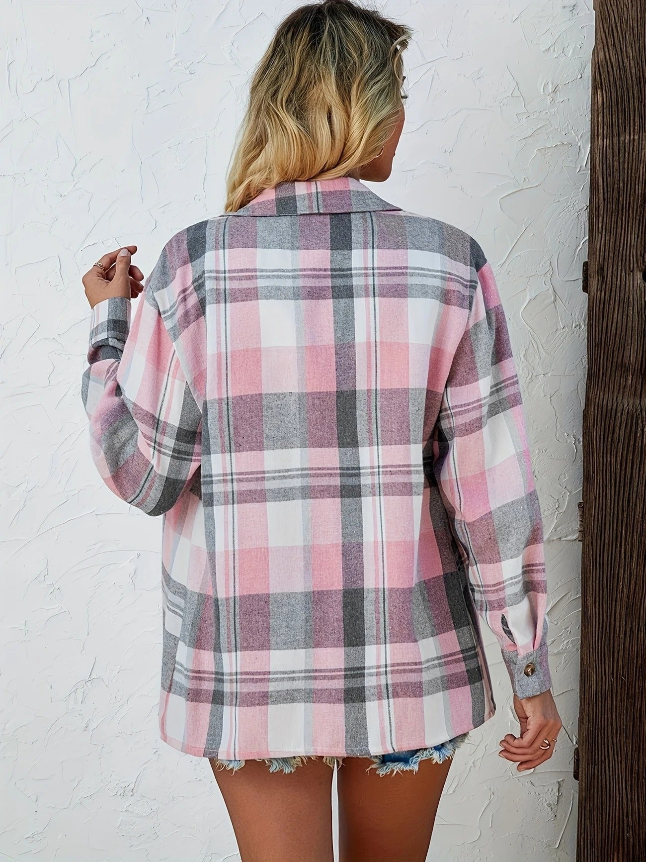 Jonas | Oversized-Flanellhemd im Casual-Stil mit Karomuster