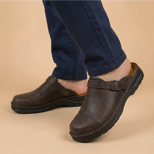 Lukas | Elegante und bequeme orthopädische Hausschuhe