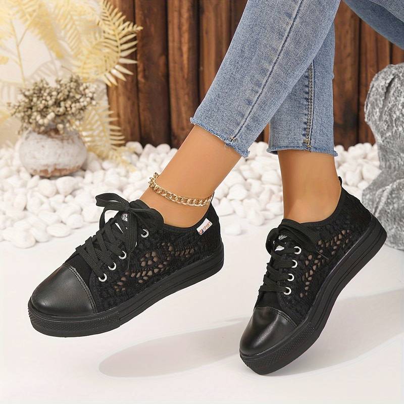 Amelie | Elegante Spitzen-Sneaker für modischen Komfort