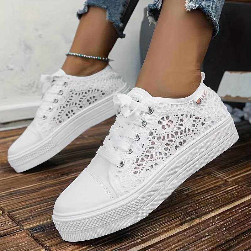 Amelie | Elegante Spitzen-Sneaker für modischen Komfort