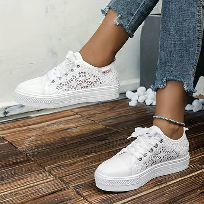 Amelie | Elegante Spitzen-Sneaker für modischen Komfort